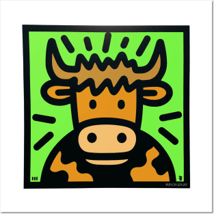 Scottish Cow Posters and Art